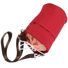 Large Capacity Knitting Organizer Bag For Yarn Red 1pcs