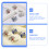 Cuff Links Blue Rhinestone 1 Pair 0.8x0.6in 10