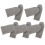10 Pcs Wool Felt Thimble Finger Cover Guards For Hand Sewing Cots 6