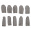 10 Pcs Wool Felt Thimble Finger Cover Guards For Hand Sewing Cots 9