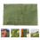 Fake Grass Turf Turtle Tank Decorations Olive Green 1pcs 3