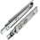 2pcs Dresser Drawer Slides 300mm Silver Rectangular Operation 1
