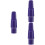 3pcs Mouthpiece Saxophone Mouthpiece Blue Saxophone Plastic 8