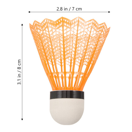 36 Pcs Plastic Badminton Child Light Weight Shuttlecock Colorful 2