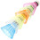 36 Pcs Plastic Badminton Child Light Weight Shuttlecock Colorful 1