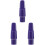3pcs Mouthpiece Saxophone Mouthpiece Blue Saxophone Plastic 4
