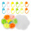 Raindrops 100pcs Multi Removable Stitch Marker Clips For Crocheting 1