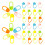 Raindrops 100pcs Multi Removable Stitch Marker Clips For Crocheting 3