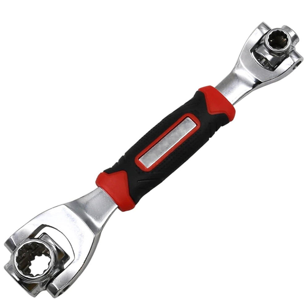 52 In 1 Socket Wrench Set - 360 Degree Rotating Universal Hand Tool For Furniture And Car Repair, Multifunctional Design 6038364006042