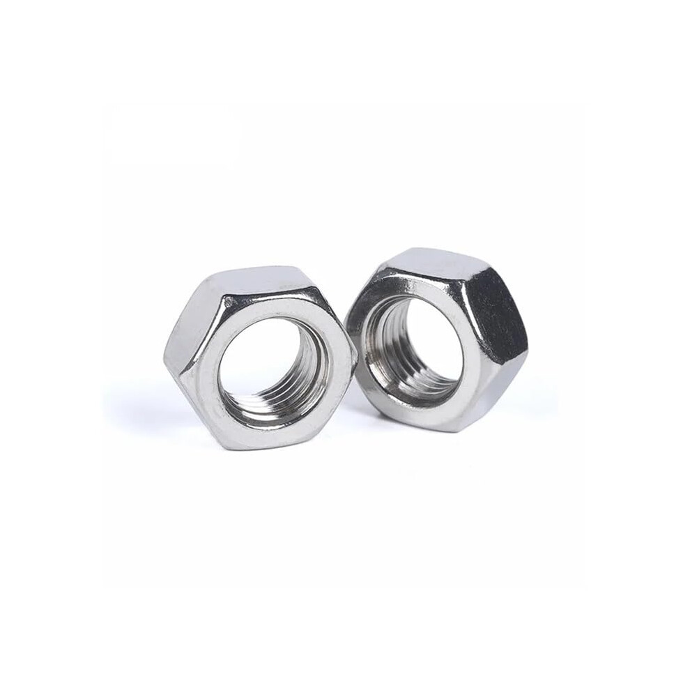 Stainless Steel Hex Hexagon Nut Din934 M1.6 M2 M2.5 M3 M4 M5 M6 M8 M10 M12 M14 M16 304 Metric Sizes M4 10Pcs Set 6447073297786