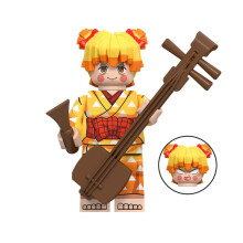 (Style A)Demon Slayer Tanjiro Minifiguren Nezuko Baustein Puzzle Spielzeug Kinder Geschenke