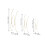 6 Pcs Spring Hanging Plate Rack Decorative Hanger For Wall Holder 2