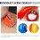 Raindrops  3 Pcs Package Tape Cutter Dispenser Roller Office 10