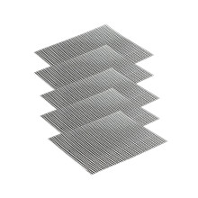 Heat Resistant Grill Mats Grilling Pad Ptfe 5 Pcs Cut To Fit
