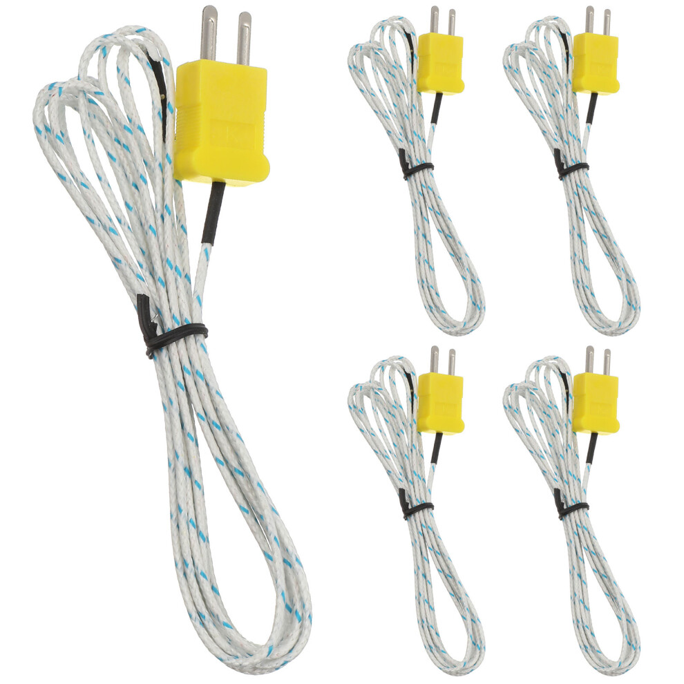5Pcs Thermocouple Temperature Probe With Response 3164077265773