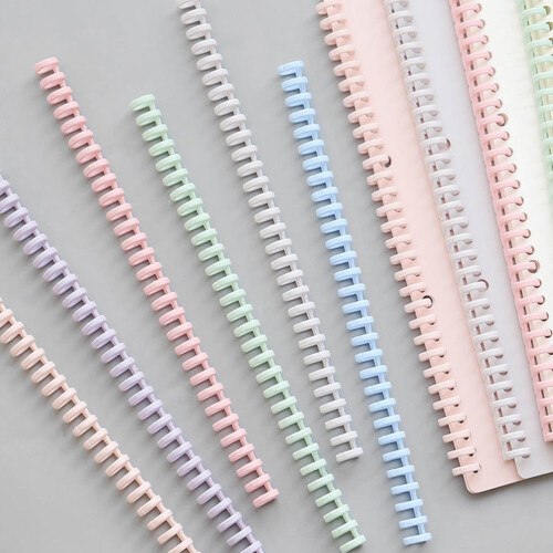 10 Pcs Spiral Binding Spines Binder High-Grade Material Rings 1