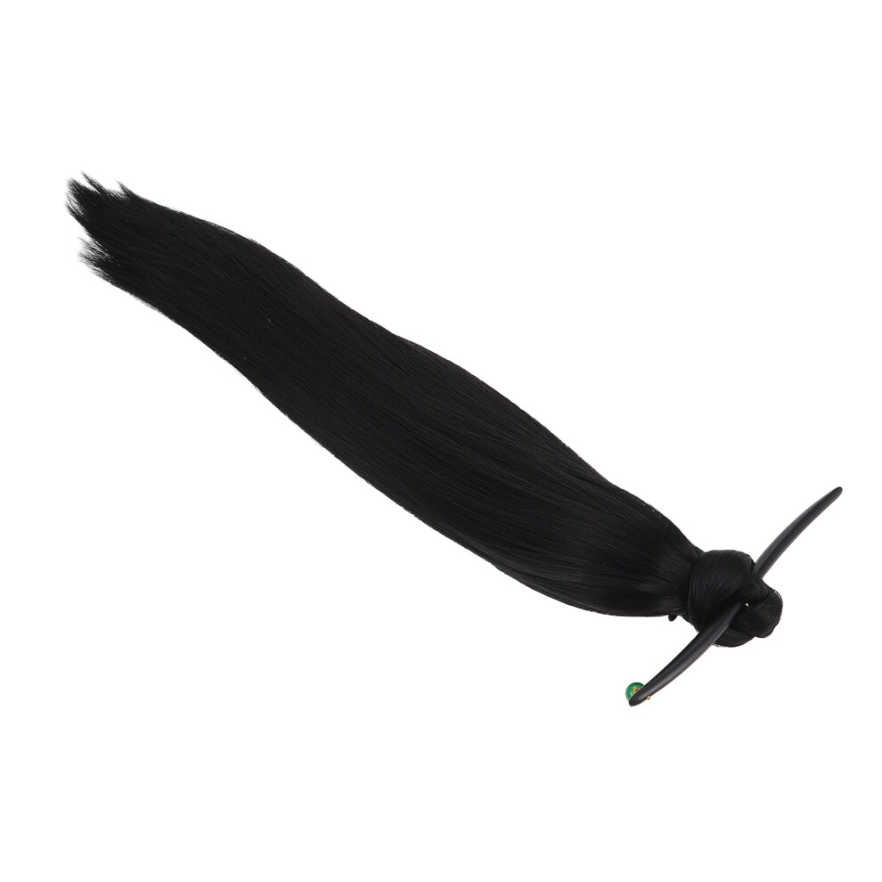 Inoomp Unisex Wig Braid Ponytail Fake Chinese Style Accessories Headpiece For Women