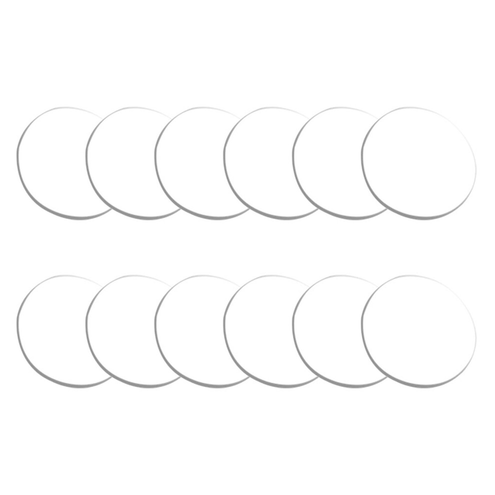 12Pcs Clear Glass Table Top Anti Pads Self Adhesive Bumpers 3164077268873