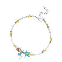 1pc Fashion Conch Ankle Chain Personality Beach Creative Foot