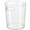 Office Trash Can Clear Design Practical Household Garbage Bin 3
