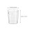 Office Trash Can Clear Design Practical Household Garbage Bin 2