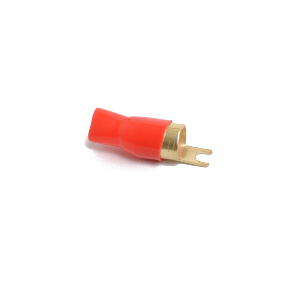 1 Pair Plated 0 Gauge Spade Terminal Crimp Connectors Adapters Crimp 3164185338345