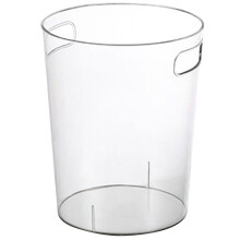 Office Trash Can Clear Design Practical Household Garbage Bin