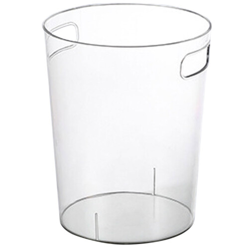 Office Trash Can Clear Design Practical Household Garbage Bin