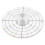 Pottery Divider Ceramic Round Divider 12.00x12.00x0.20cm 3