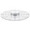 Pottery Divider Ceramic Round Divider 12.00x12.00x0.20cm 7
