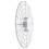 Pottery Divider Ceramic Round Divider 12.00x12.00x0.20cm 8