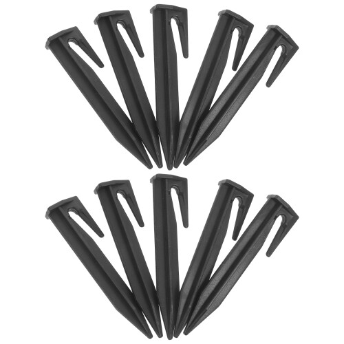 100 Pcs Windproof Floor Nails 8.50x1.90x0.90cm Black 2