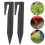 100 Pcs Windproof Floor Nails 8.50x1.90x0.90cm Black 10