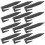 100 Pcs Windproof Floor Nails 8.50x1.90x0.90cm Black 2