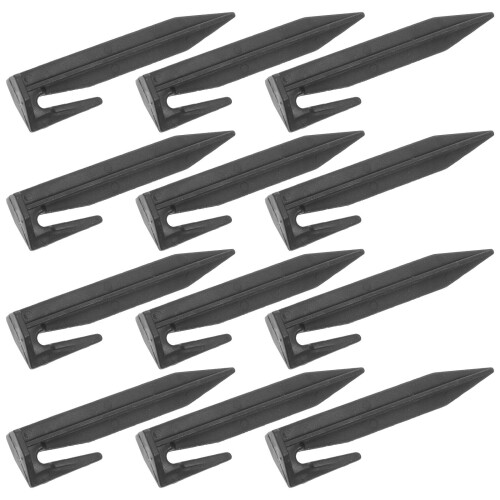 100 Pcs Windproof Floor Nails 8.50x1.90x0.90cm Black 1