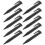 100 Pcs Windproof Floor Nails 8.50x1.90x0.90cm Black 9