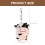 Keychain Decoration Cow Pp Cotton Multi 1set 11