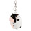 Keychain Decoration Cow Pp Cotton Multi 1set 8
