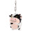 Keychain Decoration Cow Pp Cotton Multi 1set 4