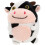 Keychain Decoration Cow Pp Cotton Multi 1set 7