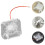 Gpu Coolers Aluminum White Direct Blowing 1set 3