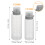 2 Pcs Dressing Condiment Squeeze Bottle Sauce Dispensers 2