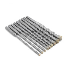 SDS-Plus Hammer Drill Bit Set 9-Piece with Carbide Tips 5-16 mm for Concrete and Masonry Drilling