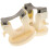 Worgeous 2 Pcs Tableware Storage Rack Mop Holder 7.5*6.5cm White 11