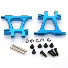 2 Stück Metall-Hinterradaufhängungsarme Schwinge für Tamiya TT02 1/10 RC Auto, TT-02 Kompatibel, Hochwertige Teile