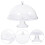 Acrylic Cake Tray With Dome Lid For Desserts And Candy 3