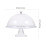 Acrylic Cake Tray With Dome Lid For Desserts And Candy 2