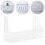 Suction Rack Drink Holder Beverage Transparent Beverages 10