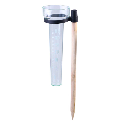 Rain Meter Measuring Cup Gauge Outdoor Water Timer Cylinder 2