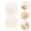 3pack Nipple Patch For Men Beige Round 1.4x1.4in 2